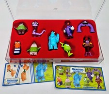 Kinder Sorpresa Monster University merendero serie completa + cartina + scato...