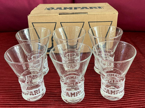 Bicchieri campari depero - bicchieri,