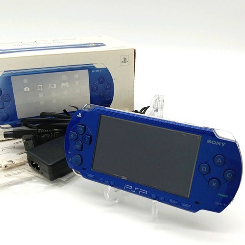 Console psp 1000 blu - console,