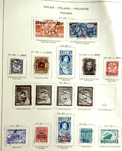 1934 1935 lotto polonia - lotto,