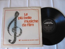 Disco vinile 33 giri Le più belle musiche da film Selezione dal Reader's Digest