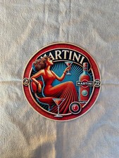 Insegna Martini rotonda, 20x20