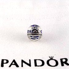 Nuovo Charm Star Wars R2-D2 Clip Pandora Argento s925 ALE R2D2