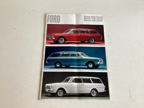 Ford depliant 12m 17m - ford, 12m/17m/20m
