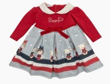ABITO NEONATA ROSSO ORSETTI