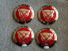 4 Pezzi Copri Mozzo Jaguar Originali Cm 5,5  (Leggi Descrizione) 