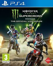 MONSTER ENERGY SUPERCROSS OFFICIAL VIDEOGAME PS4 GIOCO PLAYSTATION 4