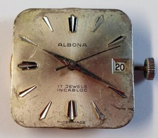 ETA 2409 SU QUADRANTE ALBONA - COMPLETO - FUNZIONA BENE!!