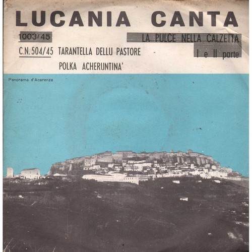Lucania canta vinile 45 - lucania,