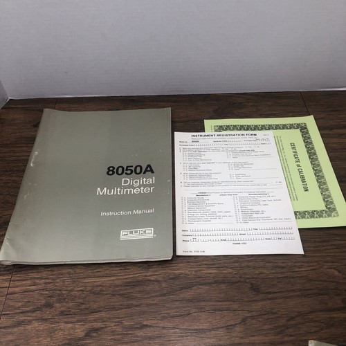 Fluke 8050a multimetro - fluke,