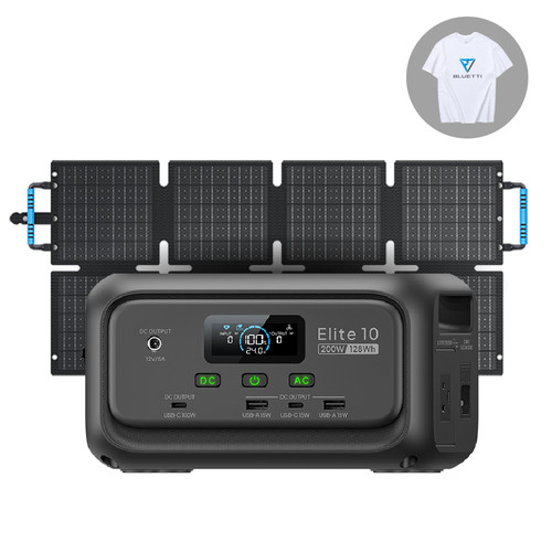 Bluetti elite 200w 128wh - elite,
