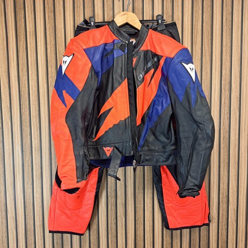 Tuta moto corsa - pelle, dainese