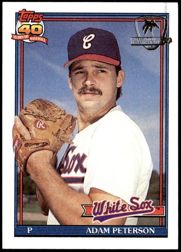 1991 topps 559 adam - #559, peterson