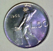 50 LIRE dal 1955 al 1988 