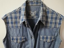 Camicia cotone 100% Donna Estiva giromanica 