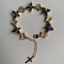 Butterfly 5Ct Created Blue