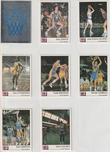 Caja bilbao 1991 panini basket - caja,