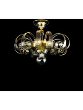 PLAFONIERA 3 LUCI MURANO DI VENEZIA ORIGINALE CON GARANZIA MADE IN ITALY 7404/PL