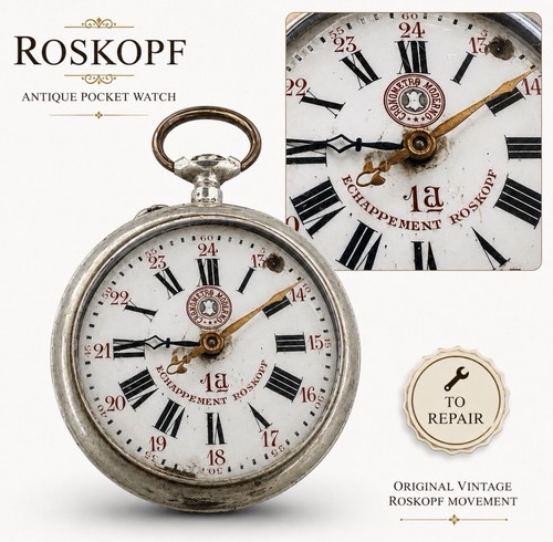 Roskopf orologio tasca - orologio,