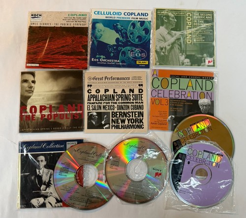 Lot aaron copland albums 9 - copland,