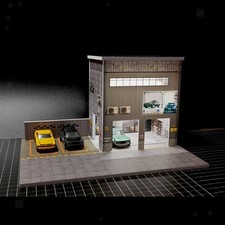 Auto Shop Model Diorama 1/64