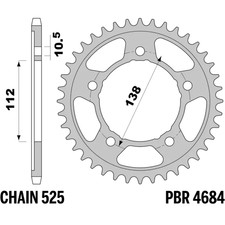 4684 47 C45 Corona PBR Passo