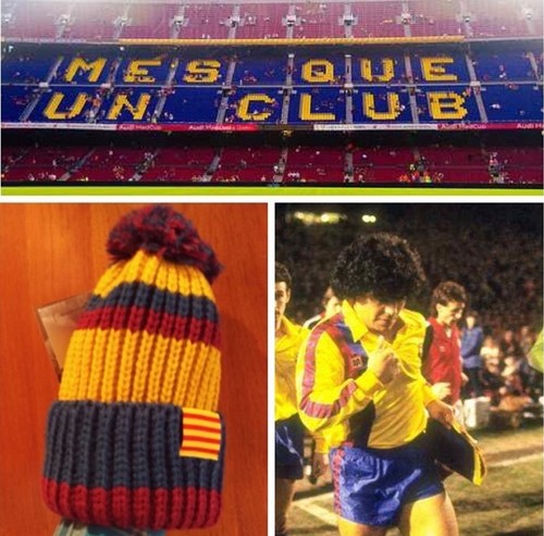 Diego maradona bobble hat - diego, x