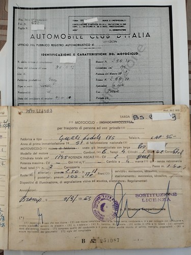 Moto guzzi lodola - guzzi,