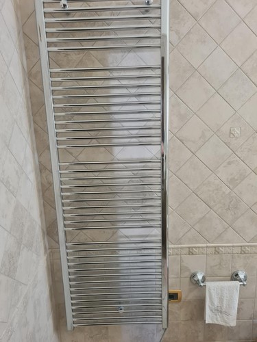 Termoarredo elettrico cromato - termoarredo,