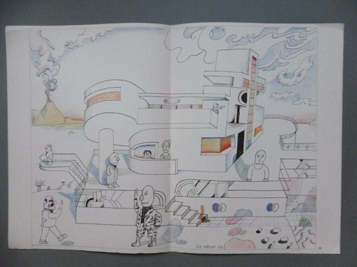 Steinberg saul lithographie - steinberg,