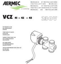 AERMEC VCZ Valvola 3 vie motorizzata ventilconvettori FCZ