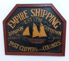 Empire Shipping tavola marina