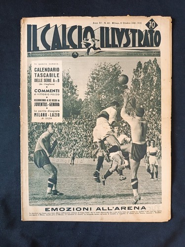 Rivista calcio illustrato - il,