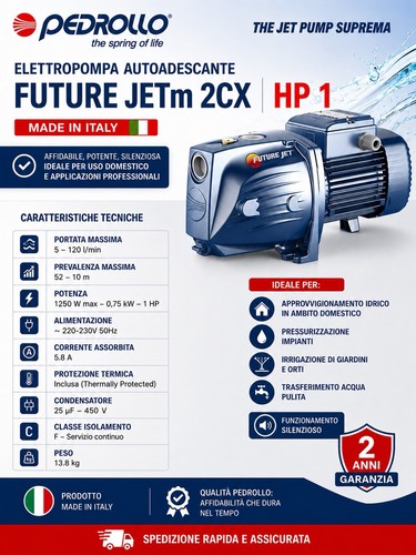 Pedrollo future jetm - pedrollo, 1