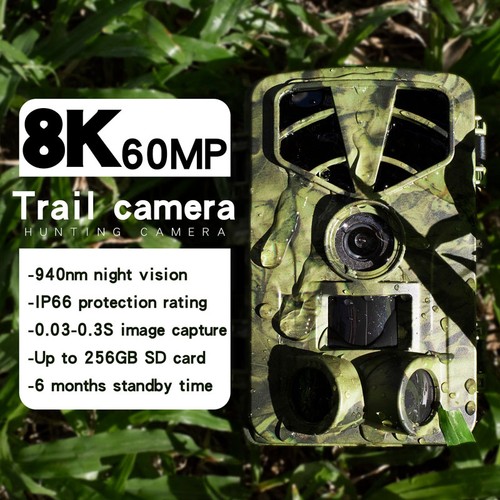 Telecamera caccia hd - 8k,