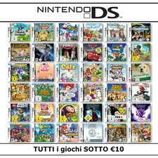 Nintendo DS NDS Gioco A Scelta Sotto €10 FIFA Mario Sonic LEGO Pokemon Disney