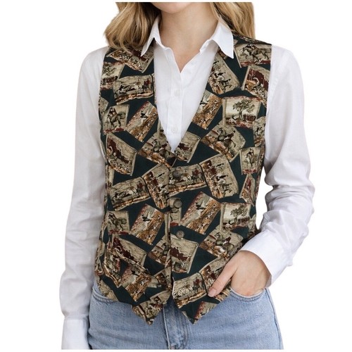 Gilet equitazione caccia alla