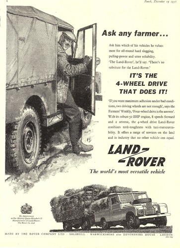 Original 1956 advert for land - 1956,