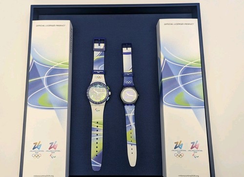 Swatch snowy slopes - snowy, +