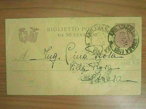 Biglietto postale 1931 - 7.,