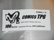 100 BUSTE WR "COMICS TP6"