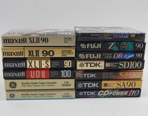 Lotto nastri audiocassette - 13,