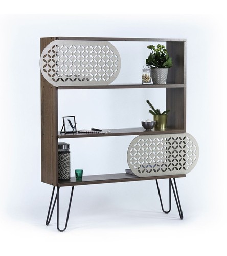 Libreria ripiani illia noce - libreria,