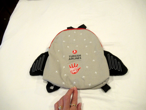 Zaino turkish airlines grigio - turkish,