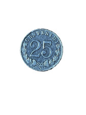 Moneta Regno Italia 25