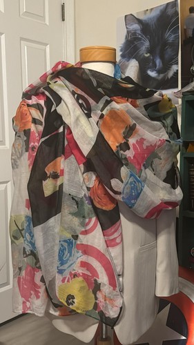 Sciarpa scialle donna desigual - sciarpa,