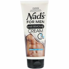 Nad's, Crema per la depilazione, per uomo, 6,8 fl oz (200 ml)