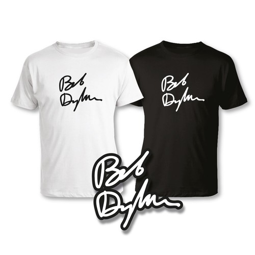 Shirt bob dylan autografo - t-shirt,