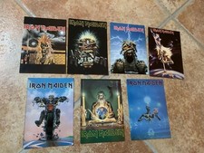IRON MAIDEN SERIE 7 CARTOLINE WORLD PICTURES 