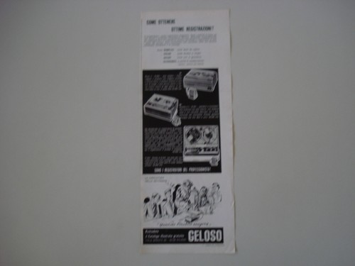 Advertising pubblicità 1967 - advertising,